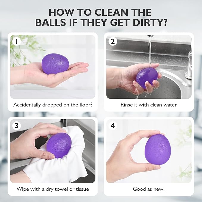 Peradix Hand Grip Strength Trainer, Stress Relief Ball, Wrist Rehab Therapy - Image 6