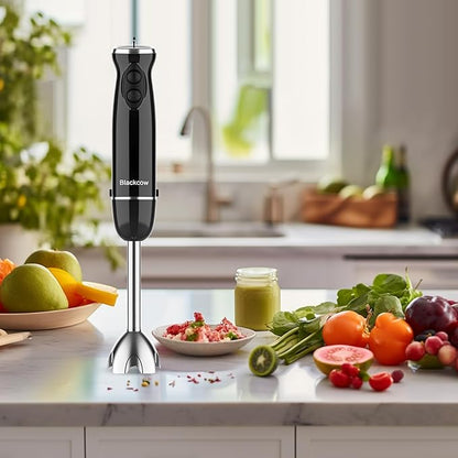 Blackcow Immersion Blender Handheld, 500W Electric Hand Blender, Electric Hand - Image 5