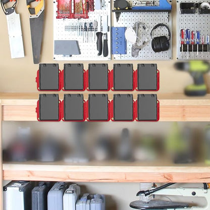 Battery Holder Compatible for Milwaukee 18V Battery, Wall Mount Batteries - Image 5