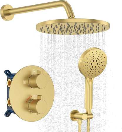 Iriber Thermostatic Shower System Wall Mount by Iriber