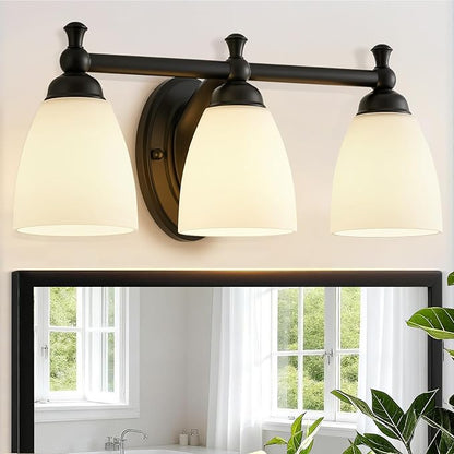EJIAXIN Vanity Lights for Bathroom, 3-Light Modern Vanity Light Over Mirror by WelcometoEJIAXIN