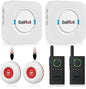 CallToU Caregiver Pager Wireless Alert Button Home Intercom System Long Range 2 by CallToU