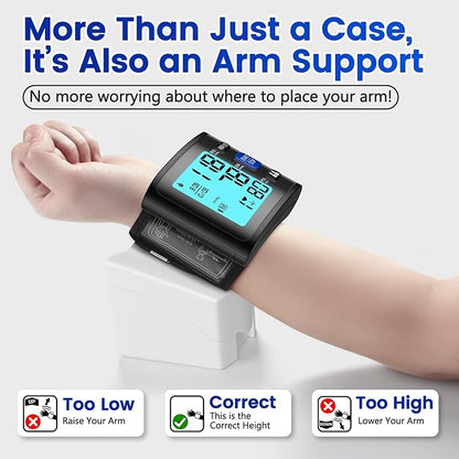 Blood Pressure Monitor Wrist Blood Pressure Cuff Automatic BP Machine - Image 3