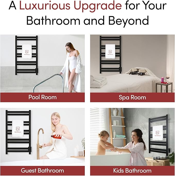 WarmlyYours Heated Towel Warmer - Image 10