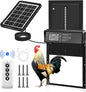 Sakerplus Automatic Chicken Coop Door Solar Powered, Automatic Chicken Door by SakerPlus