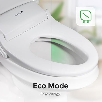 SmartBidet® SB-1200 Luxury Advanced Electric Smart Bidet Round White Toilet Seat - Image 14