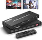FERRISA 4x2 HDMI Matrix Switch, 4 in 2 Out Matrix HDMI Video Switcher Splitter by FERRISA