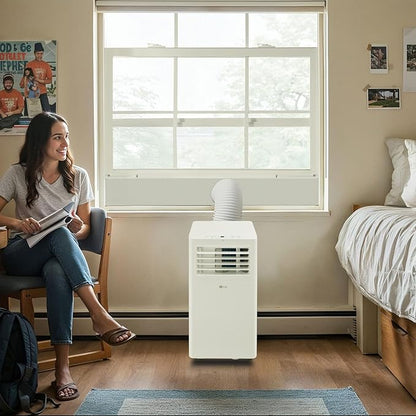 LG 5, 100 BTU / 9, 000 BTU Portable Air Conditioner, Cools 150 Sq.Ft., Quiet - Image 3