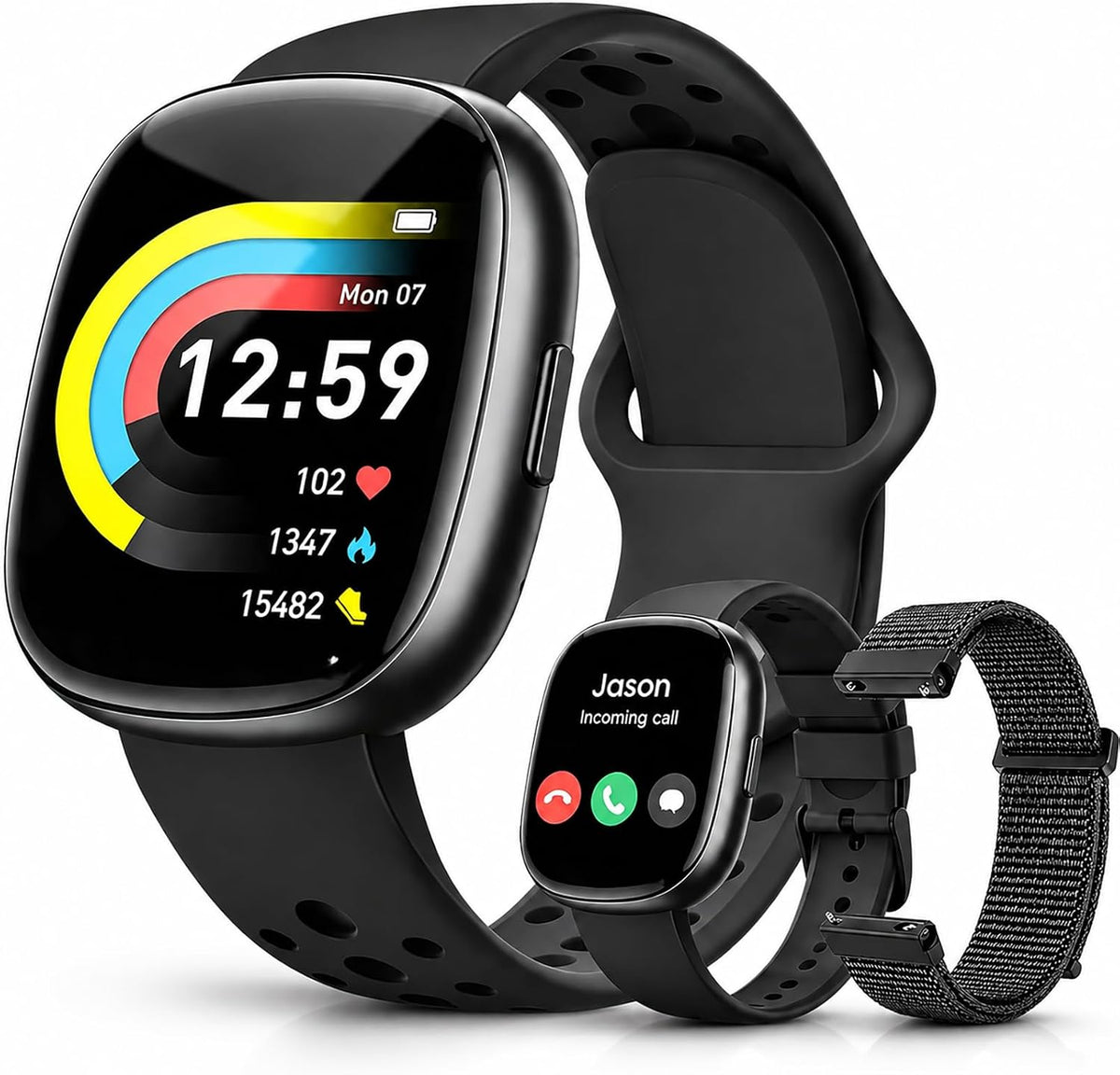 smart watch for men/women, fitness tracker with 120+, main product view