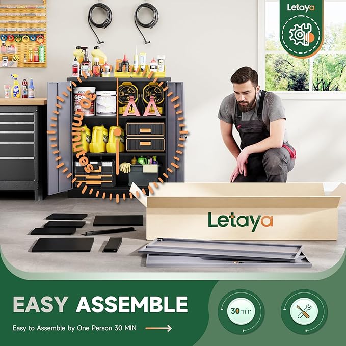 Letaya Metal Storage Cabinets - Image 10
