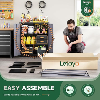 Letaya Metal Storage Cabinets - Image 10