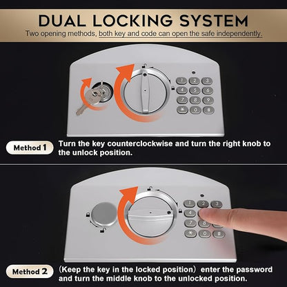 Dalmbox Portable Metal Safe Box - Image 4