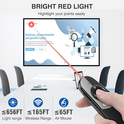 DINOSTRIKE 2 in 1 Type C and USB Presentation Clicker - Image 6