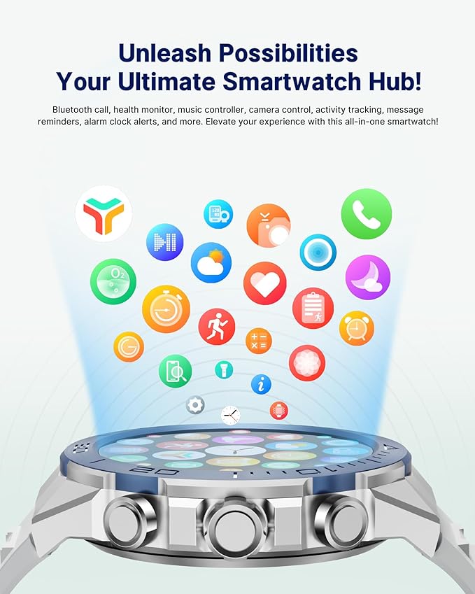 SOUYIE Smart Watch for Men, 1.43''AMOLED Screen - Image 7