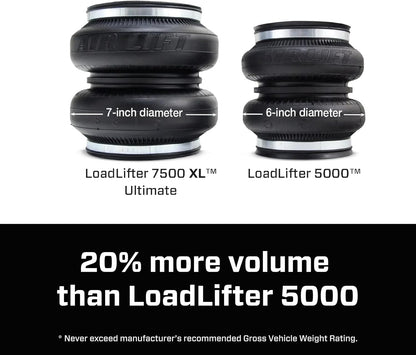 air lift 57541 loadlifter 7500 xl ultimate air, view 9