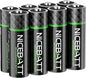 NICEBATT Rechargeable aa Batteries 2800mAh, Premium NiMH Double A Battery Low by Unknown