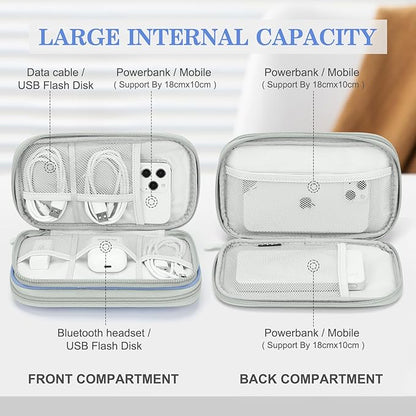 FYY Electronic Organizer, Travel Cable Organizer Bag Pouch Electronic - Image 3