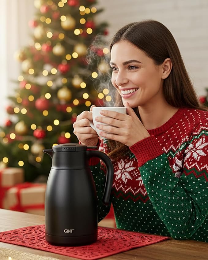 GiNT 51Oz Stainless Steel Thermal Coffee Carafe - Image 2