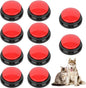 10 PCS Red Voice Recording Buttons by zzhxkjhky