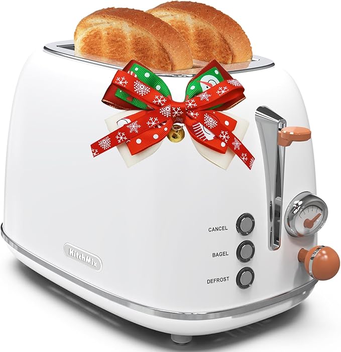 Toaster 2 slice, Retro Stainless Steel Toaster - Image 9