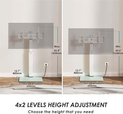 FITUEYES Floor TV Stand for 32-75 inch TV - Image 6