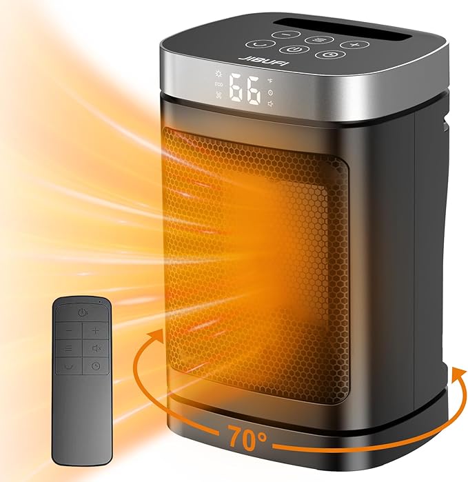 Small Portable Space Heater for Indoor Use - by JIBUFI