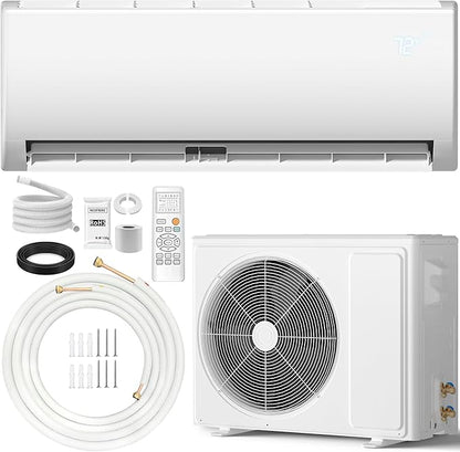 12000 BTU Mini Split Air Conditioner ＆ Heat Pump, 115V Wall Mount Ductless by Unknown