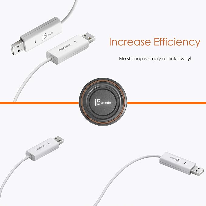 USB 2.0 Wormhole KM Switch JUC100 - Image 5