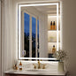36"x 30" LED Bathroom Mirror, Wall Vanity Mirrors by Unknown