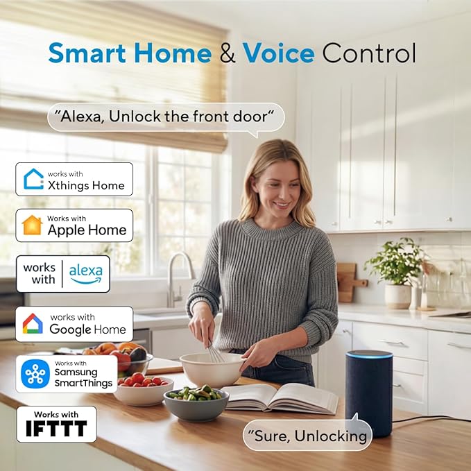 ULTRALOQ Bolt Fingerprint Smart Lock - Image 5