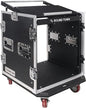Sound Town Enhanced 1/2" Plywood 12U PA DJ Rack/Road ATA Case by SOUNDTOWN