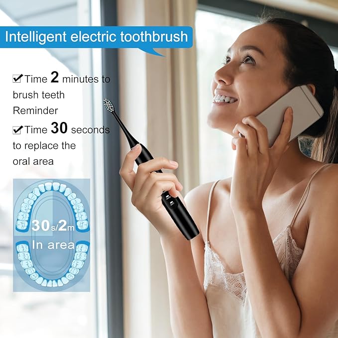 kingheroes Electric Toothbrush Set, Comes - Image 4