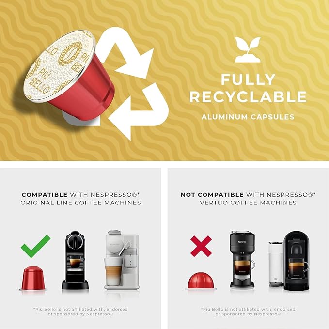 Piu Bello Espresso Coffee Pods – Variety Pack - Image 7