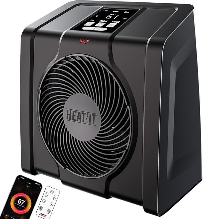 HEATIT Space Heater with Remote by HEATIT