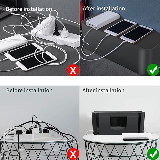 Cord Organizer Box, Cable Hider - Image 6