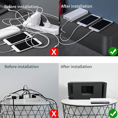 Cord Organizer Box, Cable Hider - Image 6