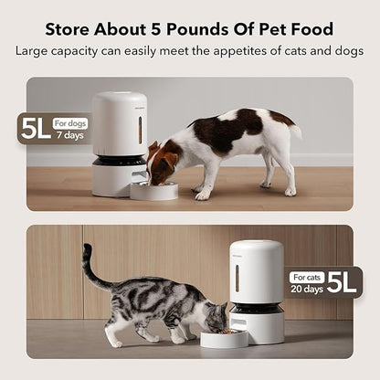PETLIBRO Automatic Cat Feeder, 5G WiFi Automatic Dog Feeder - Image 6