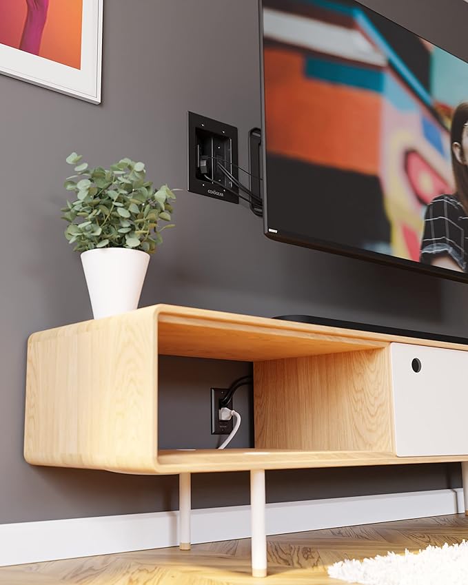ECHOGEAR TV Cord Hider for Wall Mounted TV - Image 9