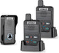 Wireless Doorbell, Hand-Free Door Bell, 1000Ft Long Range, Full Duplex 2 Way by UHAXZ