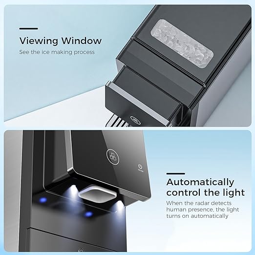 WAA Countertop Nugget Ice Maker, 33 lbs/Day Portable Countertop Ice Machine - Image 6
