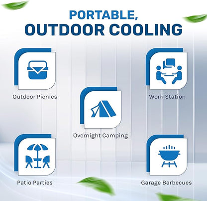 Hessaire MC61M 5, 300 CFM 3-Speed Portable Evaporative Cooler - Image 9