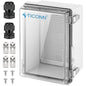TICONN Waterproof Electrical Junction Box IP67 ABS Plastic Enclosure by TICONN