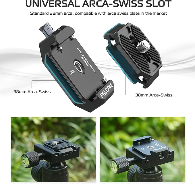 FALCAM F38 Quick Release Kit V1, Plate - Image 5