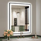 YEELAIT 28x36 Inch LED Bathroom Mirror by YEELAIT