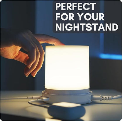 Macally Small Bedside Lamp - Image 4