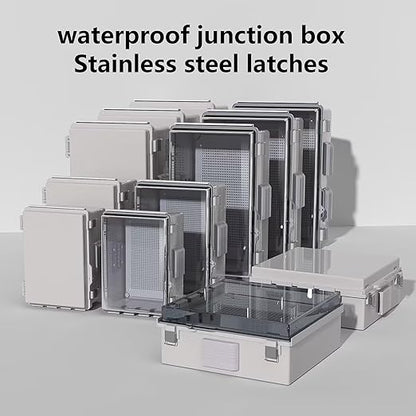 ABS Electrical Junction Box, Ventilated Design, Cable Grommets, IP65 Waterproof - Image 7