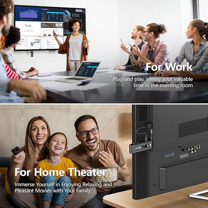 WELUSOPU 2026 Upgraded Wireless HDMI Transmitter and Receiver, HDMI Wireless - Image 6