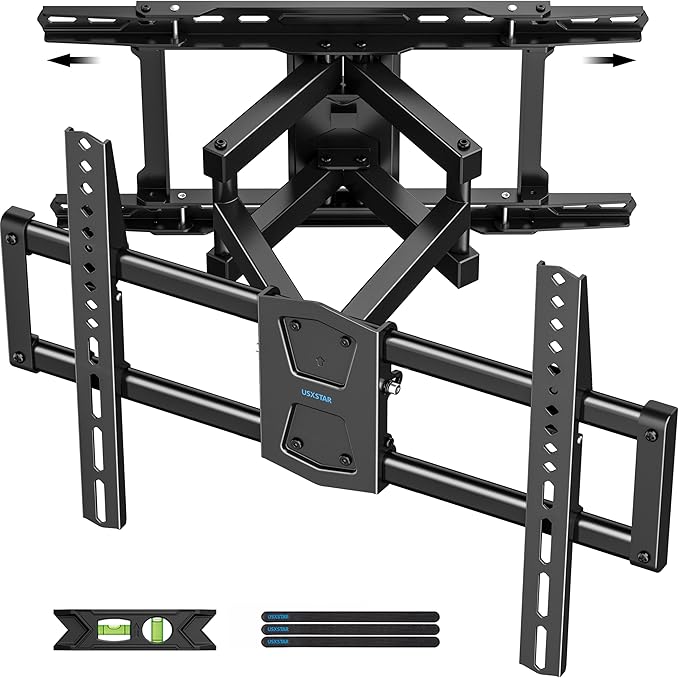 USX STAR Full Motion TV Wall Mount 24 inch Studs by USXSTAR