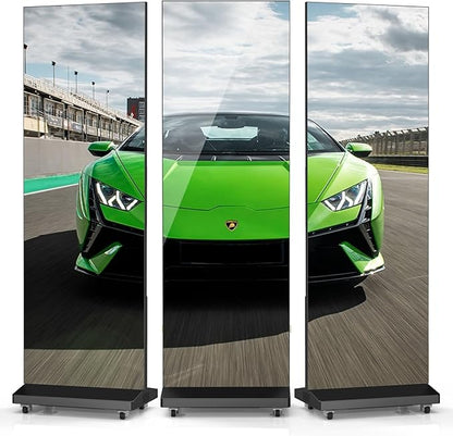 JASZDOT 80" Seamless Splicing LED Display, Foldable Poster Screen by JASZDOT