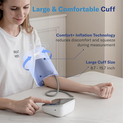 Alcedo Blood Pressure Monitor for Home Use, Automatic Digital BP Machine - Image 7